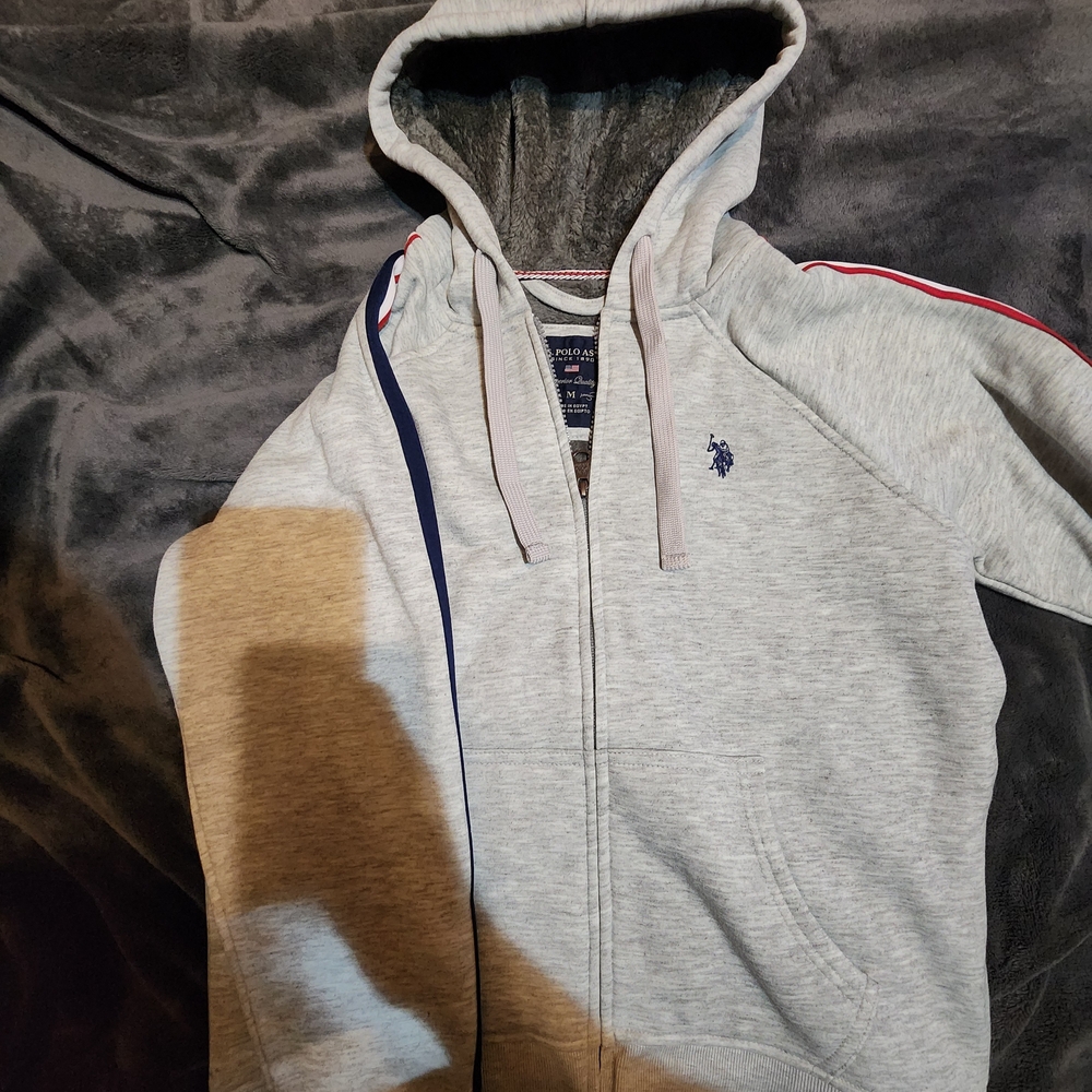 Gray US Polo Assn. Hoodie